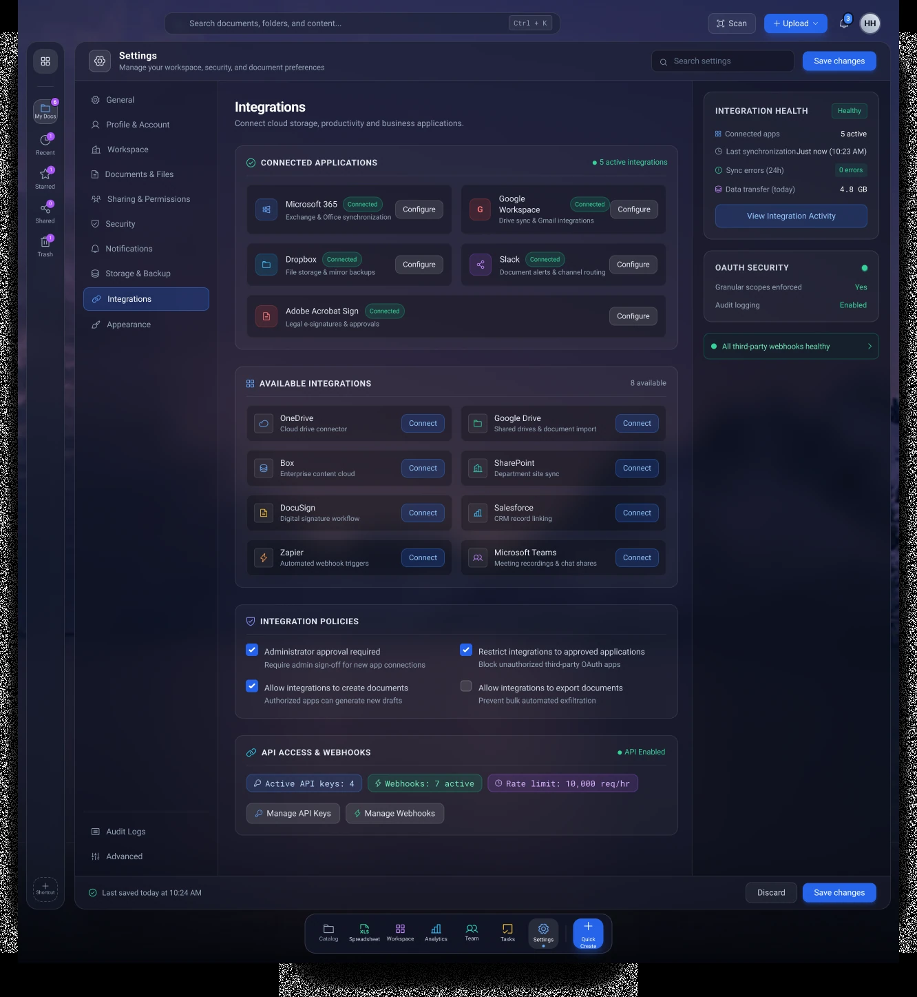 Integrations